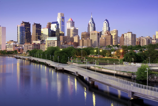 Skyline of Philadelphia, Pennsylvania