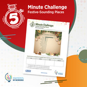 5 Minute Challenge: Festive Sounding Places