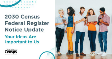 2030 Census Federal Register Notice Update