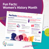 Statistics in Schools: Women's History Month Fun Facts