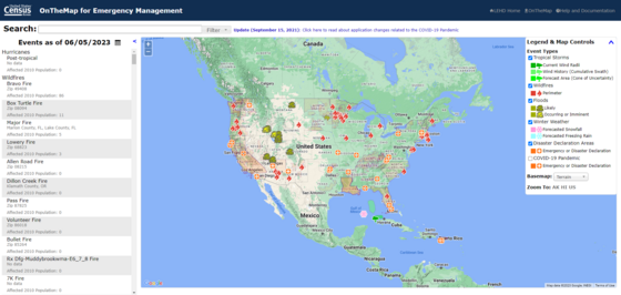 OnTheMap for Emergency Management