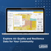 Community Resilience Estimates and Air Quality