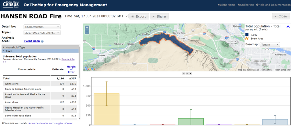 OnTheMap for Emergency Management