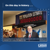 Census History: 300 million population celebration in 2006