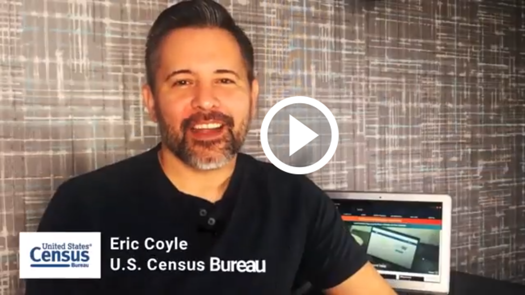 Eric Coyle speaks about three primary elements you must know to find Census Bureau data.