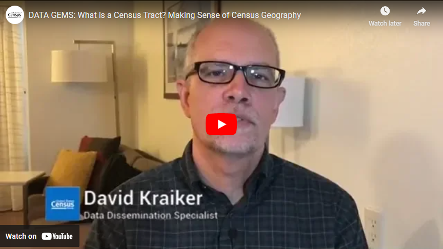 David Kraiker speaks about what a Census Tract is.