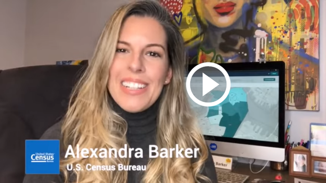 Alexandra Barker speaks about how to access data for your neighborhood in just a few clicks.