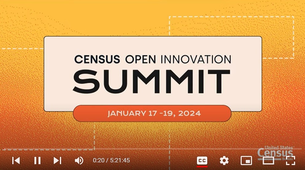 Census Open Innovation Summit 2024