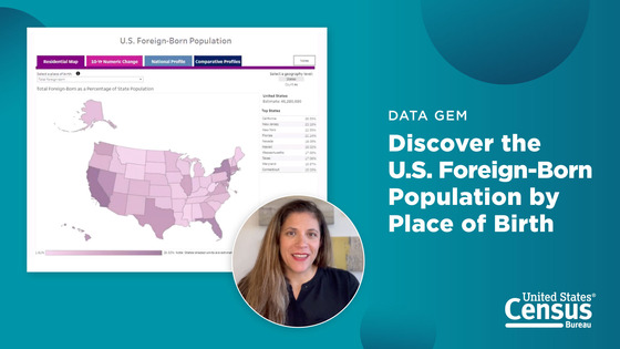 Data Gem: Discover the U.S. Foreign-Born Population by Place of Birth 