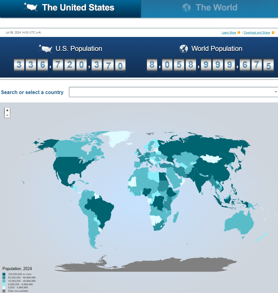 World Population Clock