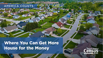 America Counts: Where You Can Get More House for the Money