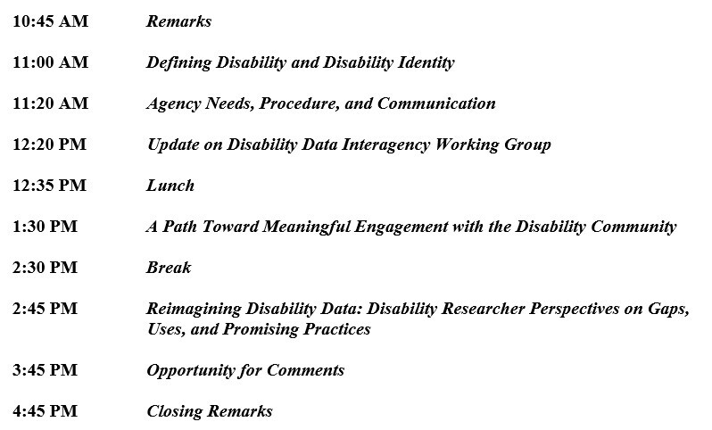 Disability Agenda