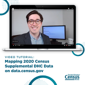 CEDSCI Mapping 2020 Census Supplemental DHC Data on data.census.gov