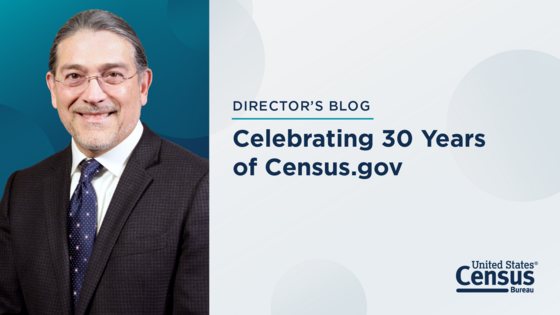 Director's Blog 30 Years of Census.gov