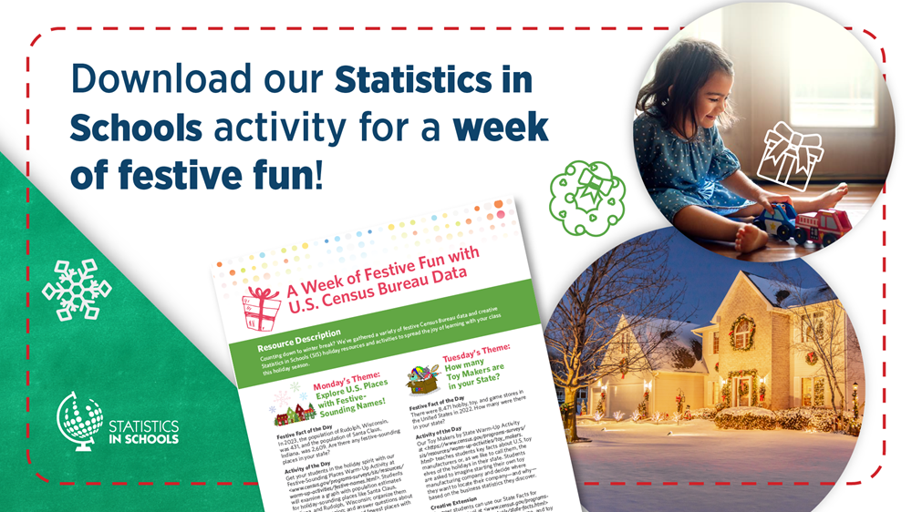 Statistics in Schools Week of Festive Fun