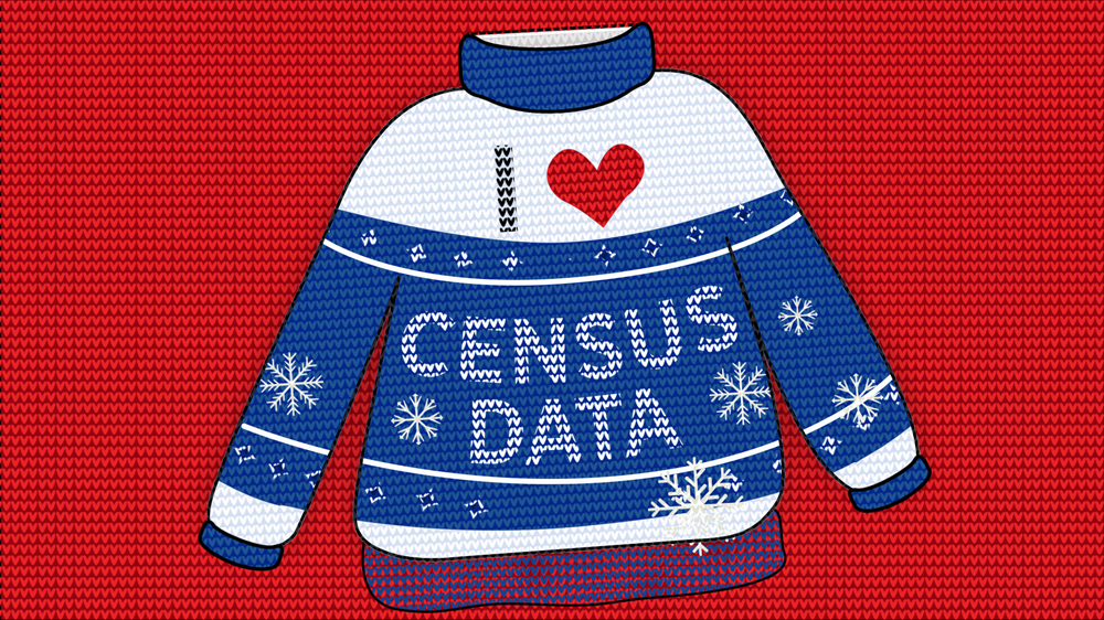 Census Bureau Ugly Sweater Day