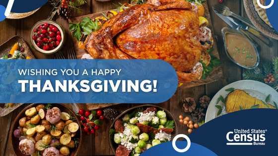 Wishing You a Happy Thanksgiving from the U.S. Census Bureau