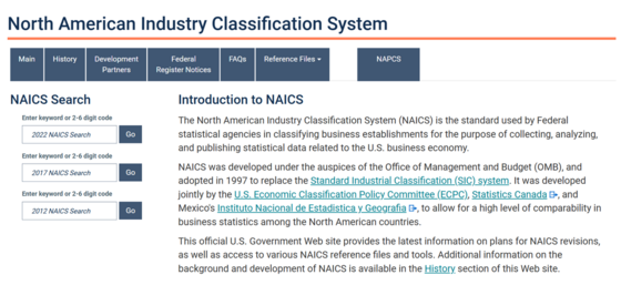 NAICS