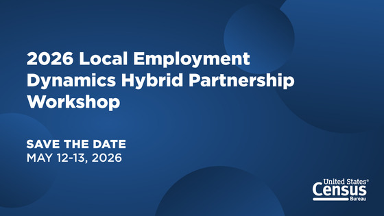 Census Bureau: 2026 LED Partnership Workshop
