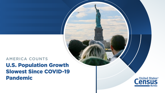 America Counts: U.S. Population Growth Slowest Since COVID-19 Pandemic