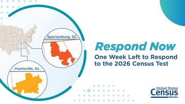 2026 Census Test 1 Week Left to Respond