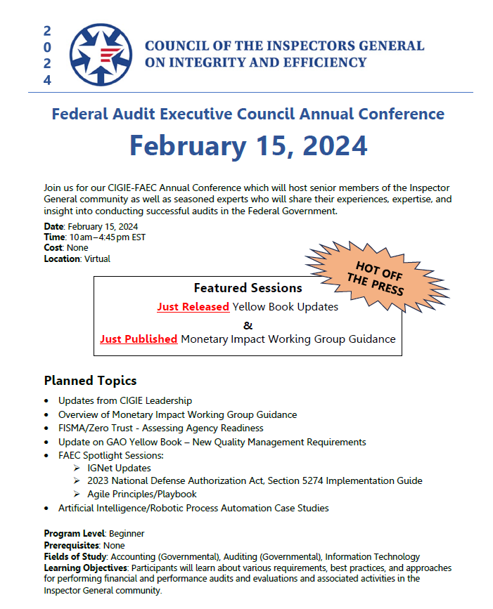 REGISTRATION IS OPEN! February 15, 2024, FAEC Annual Conference
