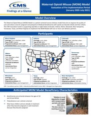 MOM Model Pre-Implementation Evaluation Report - Findings AT-a-Glance (PDF)