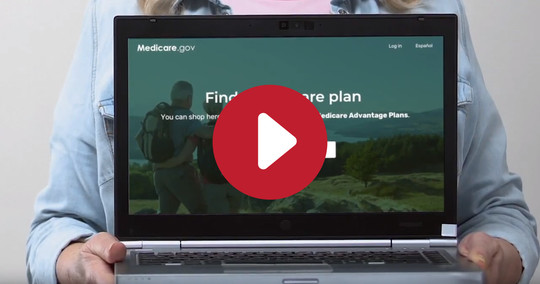 Plan Finder video - play button