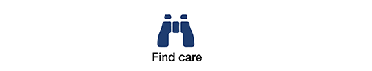 "Find Care" linked image