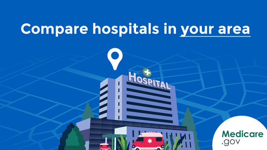 Compare hospitals in your area
