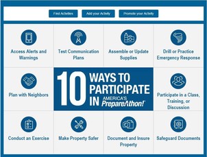 America's Prepareathon! 10 Ways to Participate
