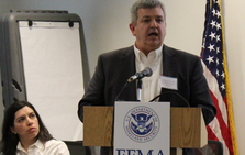 ESF Meeting Photo - FEMA at Podium