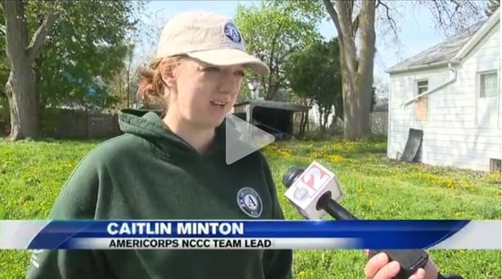 Screenshot of Caitlin Minton AmeriCorps NCCC Team Lead