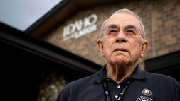 AmeriCorps member Herb Haggett serves in Idaho to help veterans find employment.