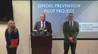 The Broome County Executive's Office and Opioid Abuse Council on Friday announced a newly funded initiative to battle the epidemic in the community.