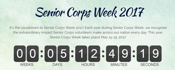 Countdown to Senior Corps Week 2017