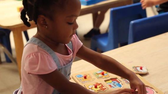 Impact America AmeriCorps members with the Focus First program helped save Elise's eyesight.