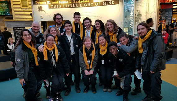 AmeriCorps NCCC members assisted with the opening of two new Mississippi museums.