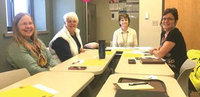 The steering committee for the Senior Corps Senior Companions meets in McKenzie County, Montana.