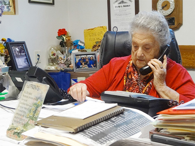 VISTA alumna Eula Hall, 91, still goes to the Health Center she helped start in the 1970s to serve her rural Kentucky community.