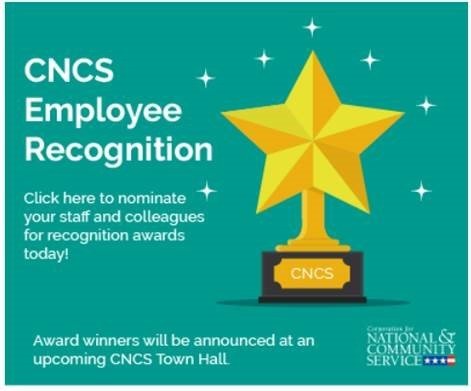 CNCS Employee Recognition