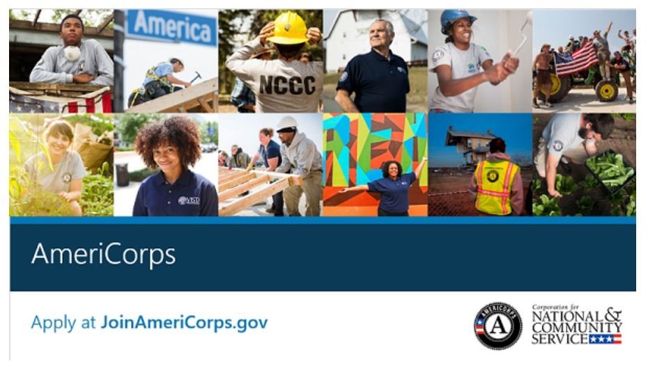 Apply at JoinAmeriCorps.gov