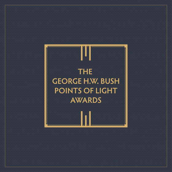 Logo of the George HW Bush Points of Light Awards
