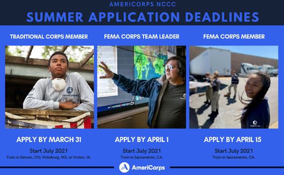 Summer application graphic