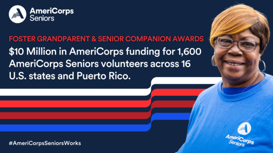 2021 AmeriCorps Seniors FGP-SCP Grant Competition Graphic