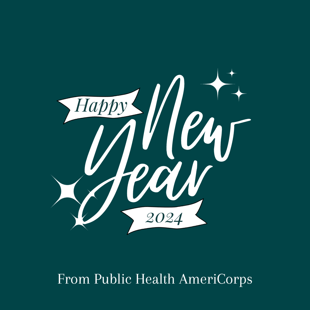 Happy New Year from Public Health AmeriCorps
