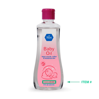 baby oil bottle