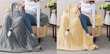 heated throw blankets