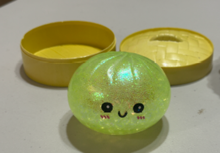 Squishy bun toy - green