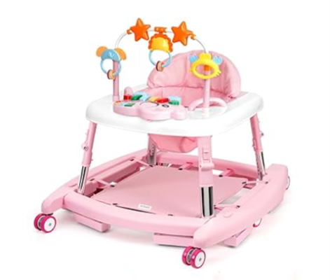 CiuseiAnx Infant Walker – light pink